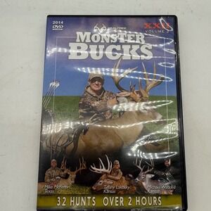 Realtree Monster Bucks XXII Volume 2 DVD 2014 Deer Hunting 32 Hunts‎ 2+ Hours